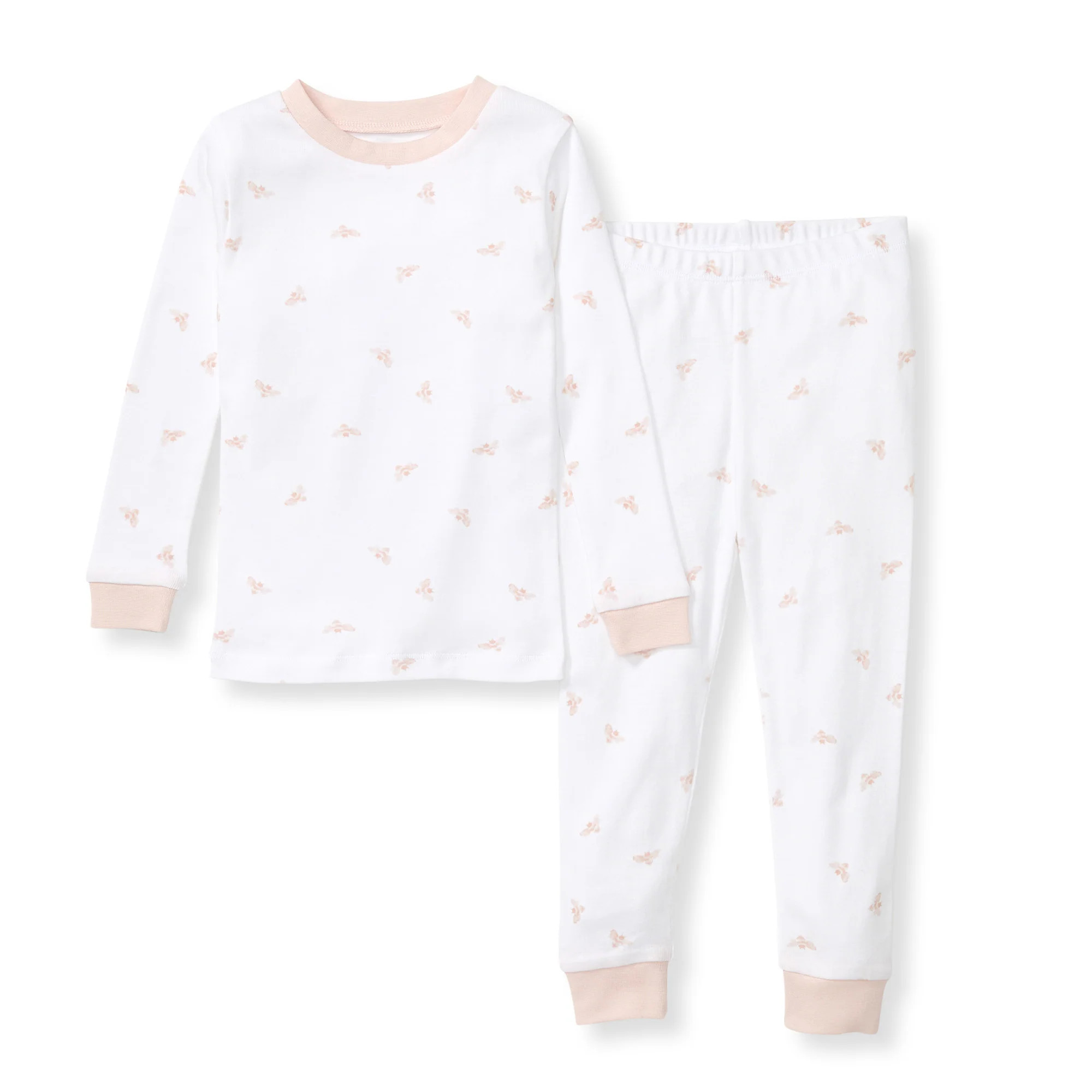 Golden Bee Organic Cotton Two-Piece Pajamas - Ranunculus | Burts Bees Baby