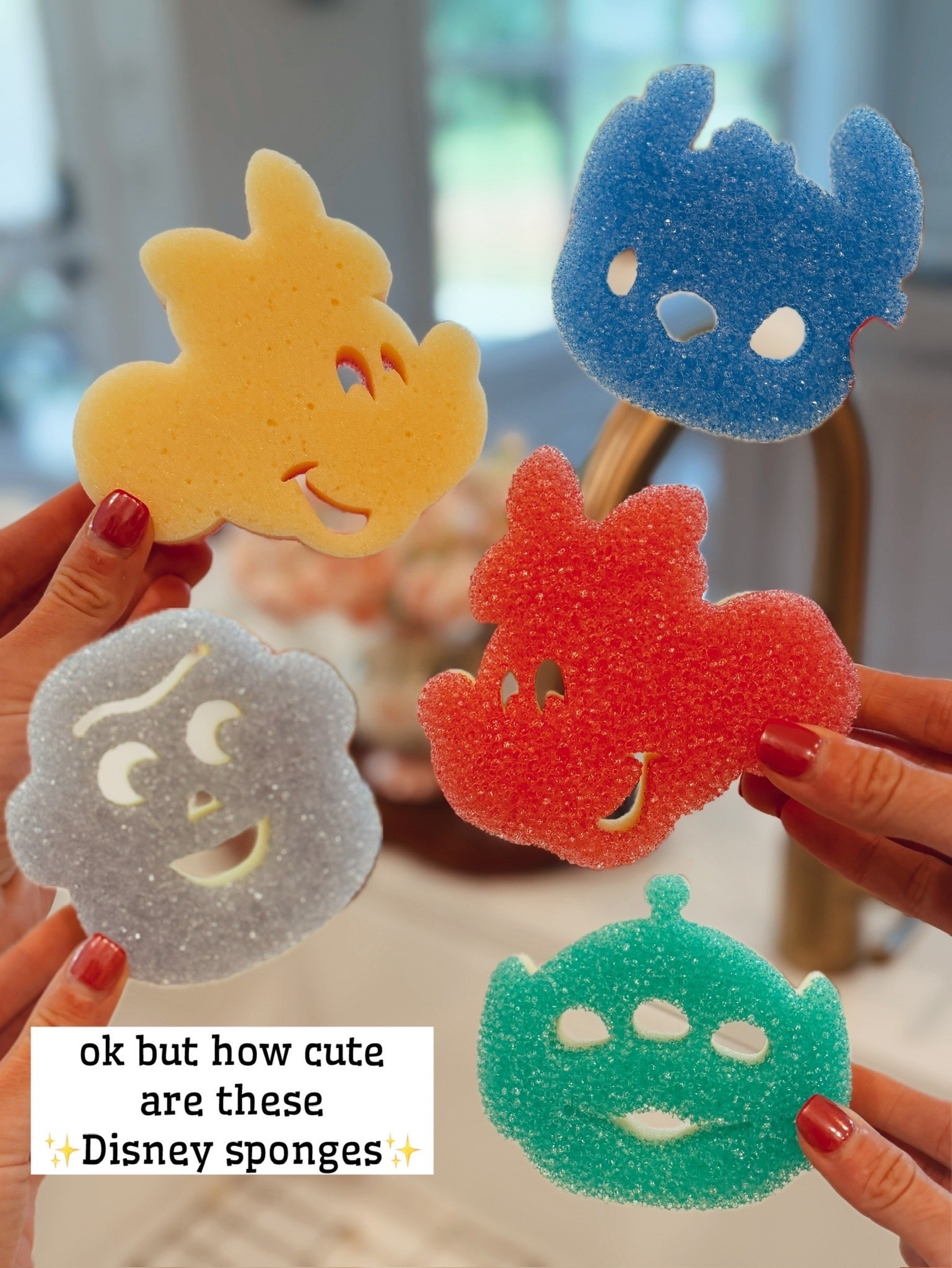 How cute are these Disney Sponges?! 

Home finds, Amazon, Disney finds, kitchen, watchnow, Elaina Zinke

#LTKHome #LTKmomlife