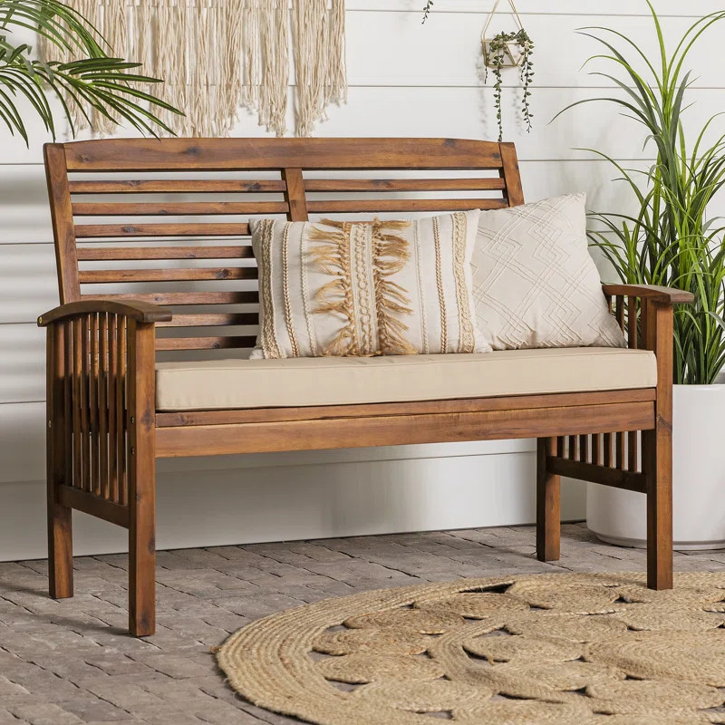 48'' Acacia Outdoor Loveseat | Wayfair North America