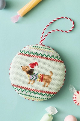 Holiday Ornament Embroidery Kit | Anthropologie (US)