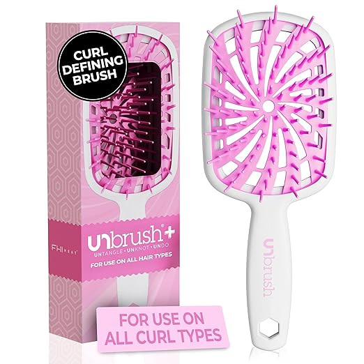 FHI Heat UNbrush Plus — Curly Hair Brush for Gentle & Effective Detangling on Wet or Dry Fragil... | Amazon (US)