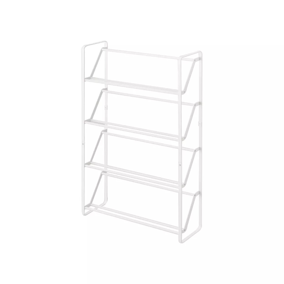 Yamazaki Home - Slim Shoe Rack (31" H) - Steel - White | Target