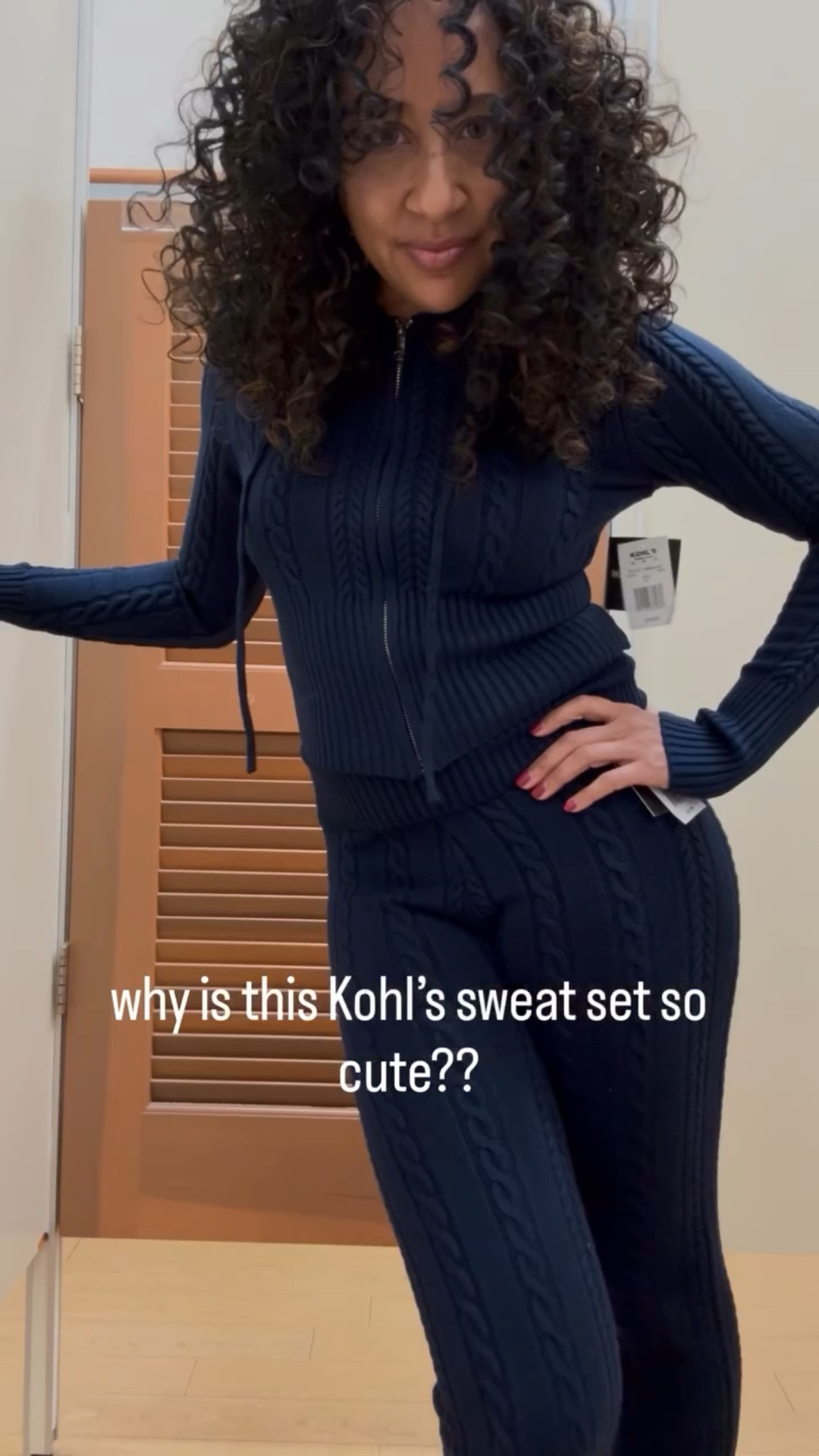 Sometimes the comfiest pieces end up being the cutest outfits 💙

Tried on this navy monochrome sweat set at Kohl’s and suddenly it was a whole look… especially with heels 👠

Linked in my LTK if you want to see it 💙

#KohlsFinds
#MonochromeStyle
#Over40Style
#SweatSetStyle
#ltkstyle

#LTKgrwm #LTKootd #LTKOver40