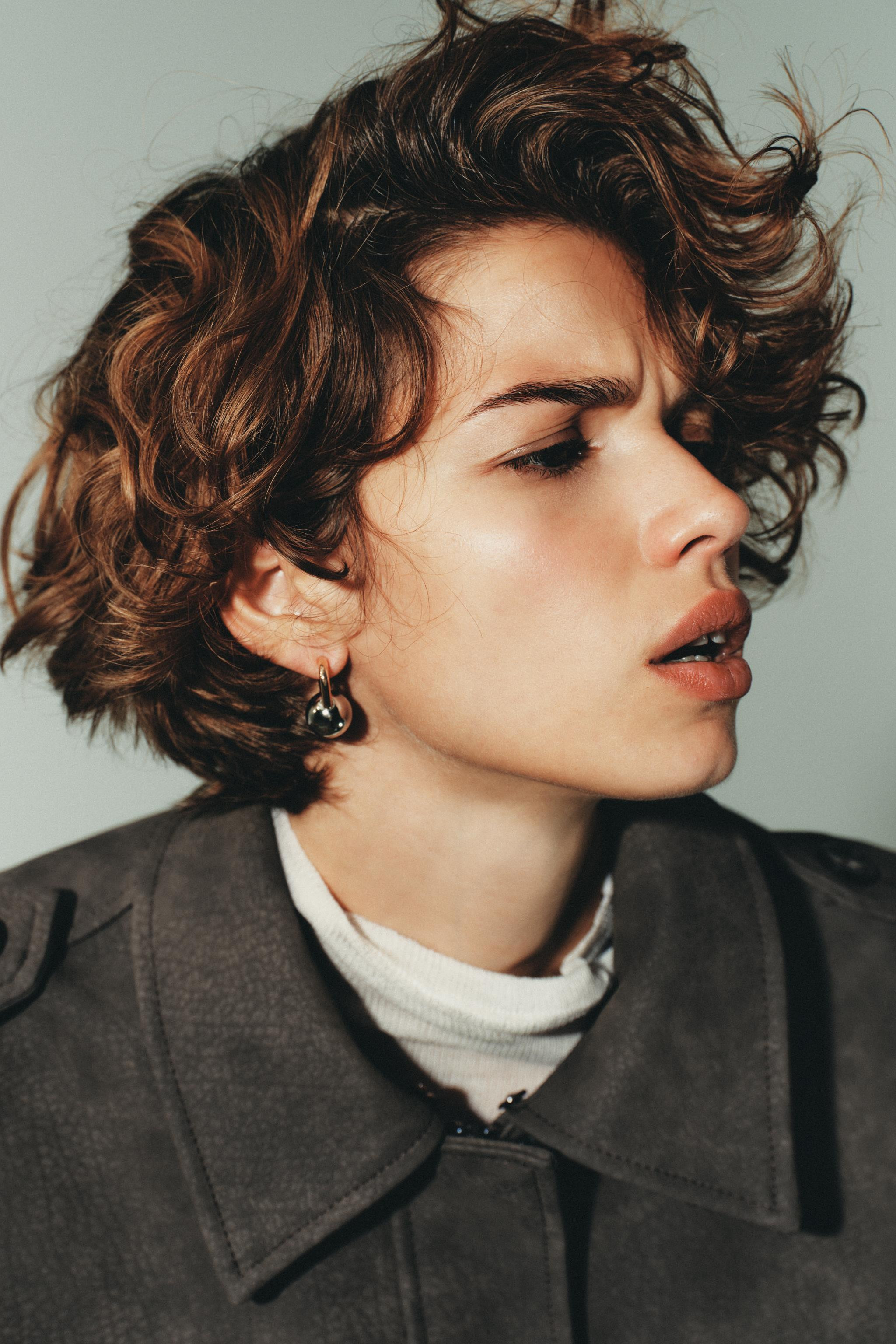 CONTRAST BALL EARRINGS | Zara US