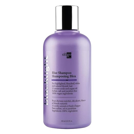 OLIGO PROFESSIONNEL - Blacklight Blue Shampoo - Sulfate-Free Blue Shampoo for Blonde and Color Ha... | Amazon (US)