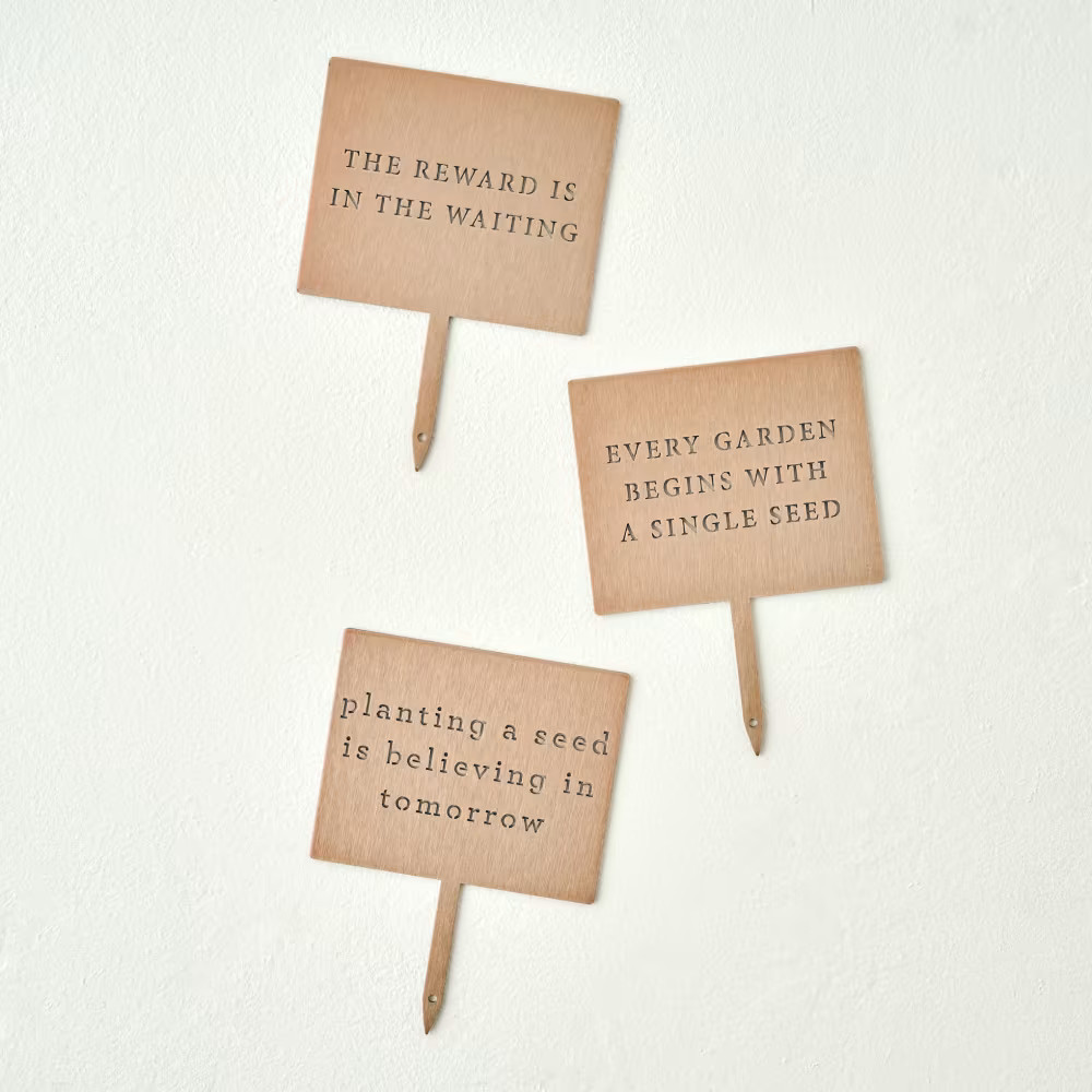 Single Seed Mini Garden Stake | Magnolia