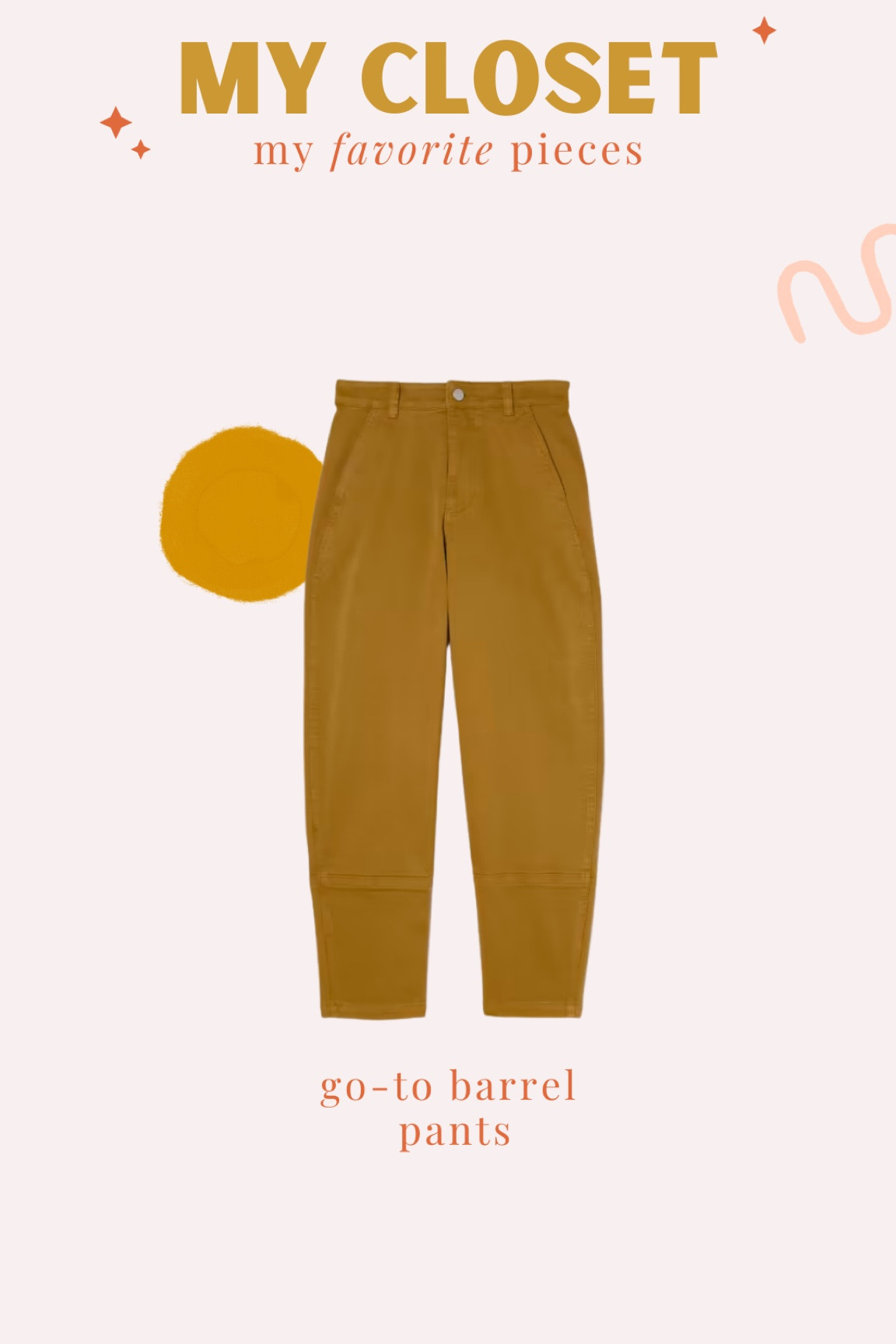 I wear these all the time! Love these barrel pants