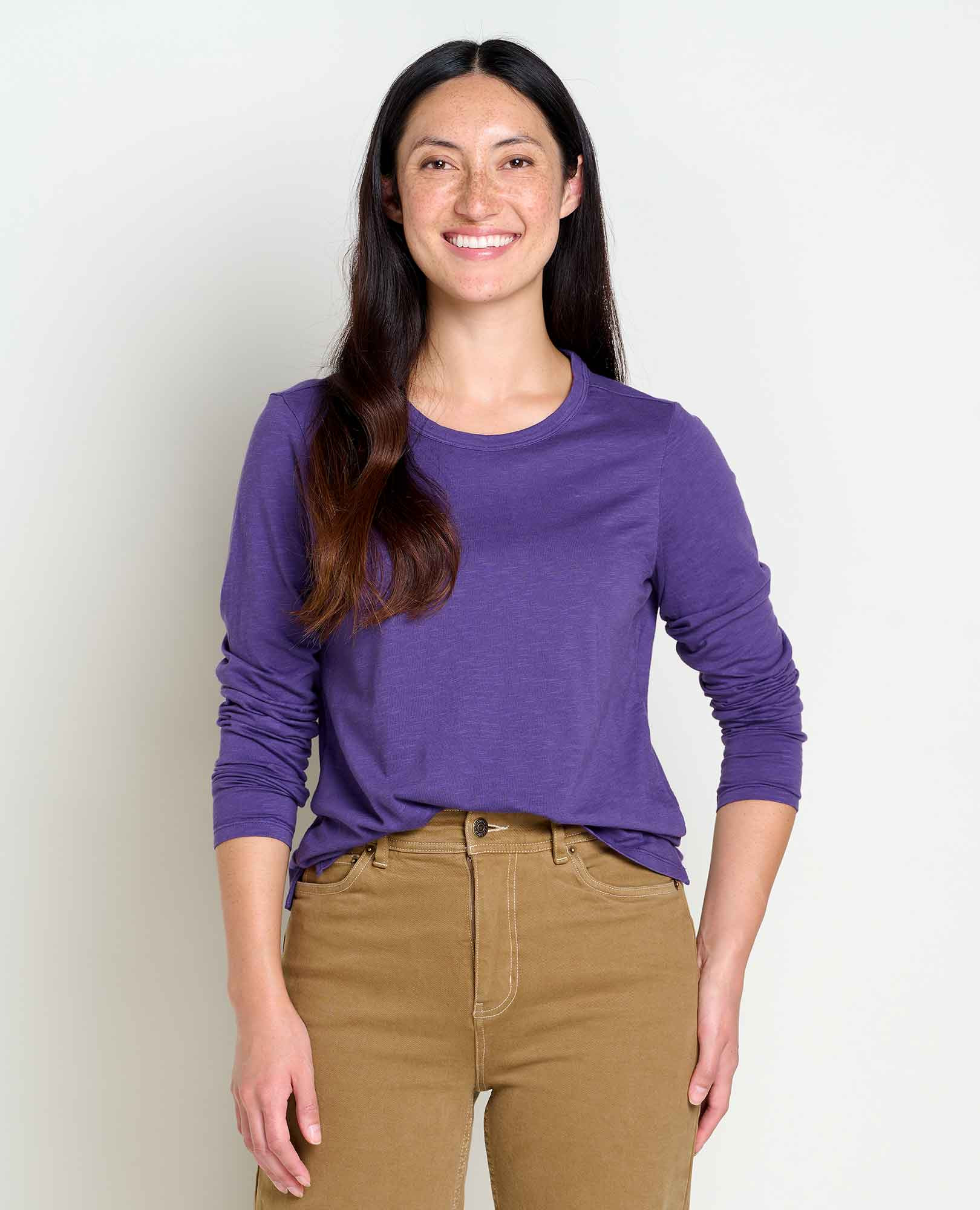 Women's Primo Long Sleeve Crew | Organic Cotton Shirt by Toad&Co | Toad&Co