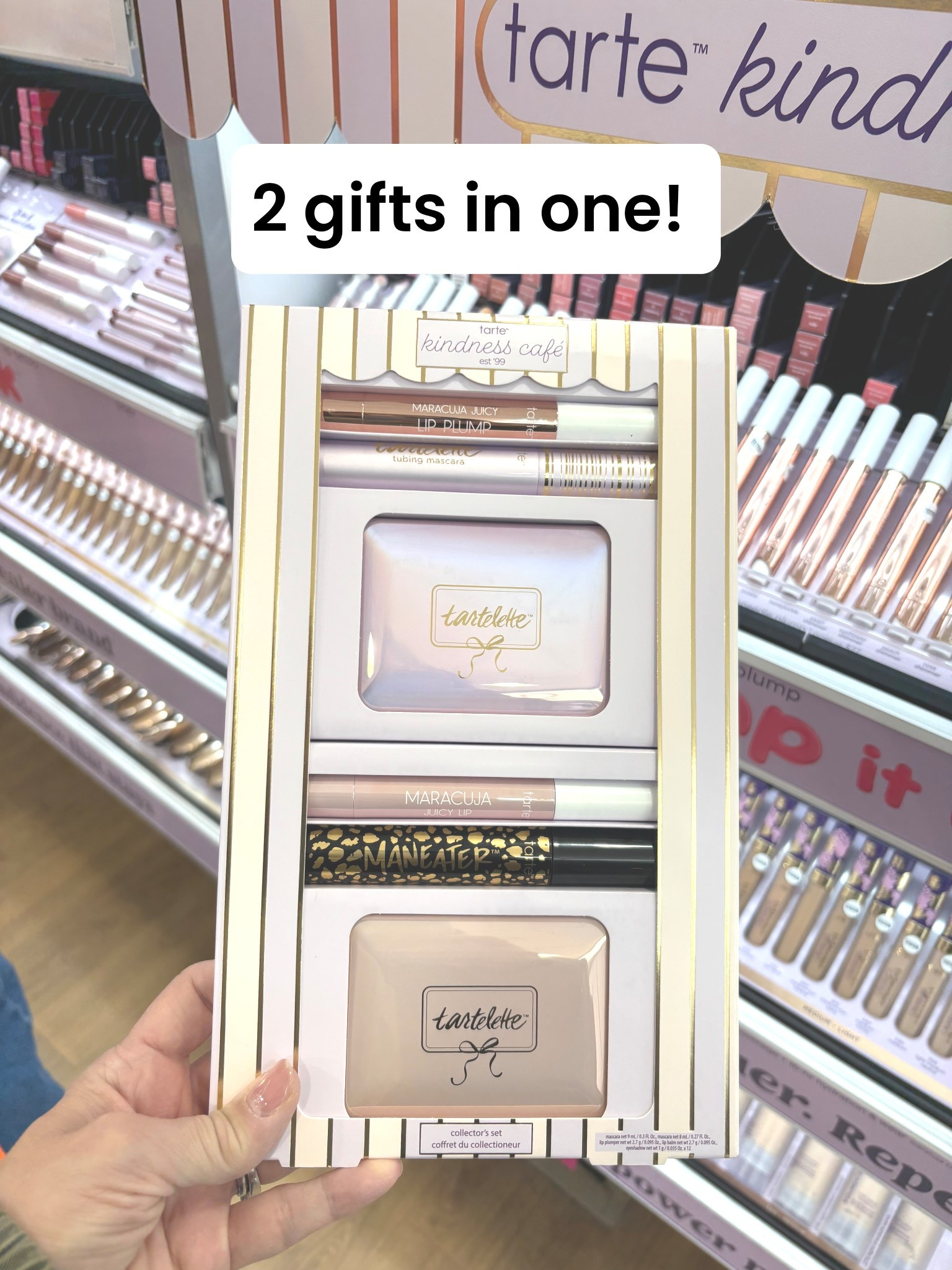 Tarte Gift set packaged for gift giving.  Give all to one person or separate into 2 gifts.

#LTKCyberWeek #LTKBeauty #LTKGiftGuide