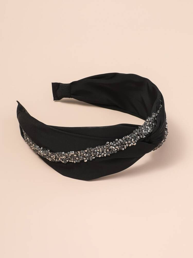Rhinestone Decor Hair Hoop | SHEIN