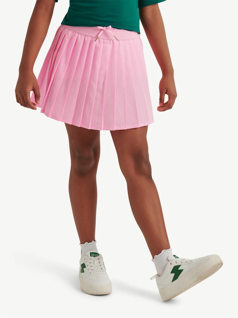 Justice Girls Mesh Tennis Skirt, Sizes XS - XLP | Walmart (US)