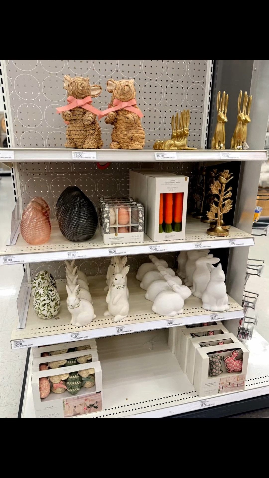 Threshold has everything Easter and I just need it all! I can’t get over the carrot stick candles 🥕 they are too cute and perfect to add to a center piece. I linked everything you see and then some! 

#easterdecor #targetfinds #targethome #homedecor #springdecor #findsunder50 

#LTKSeasonal #LTKHome