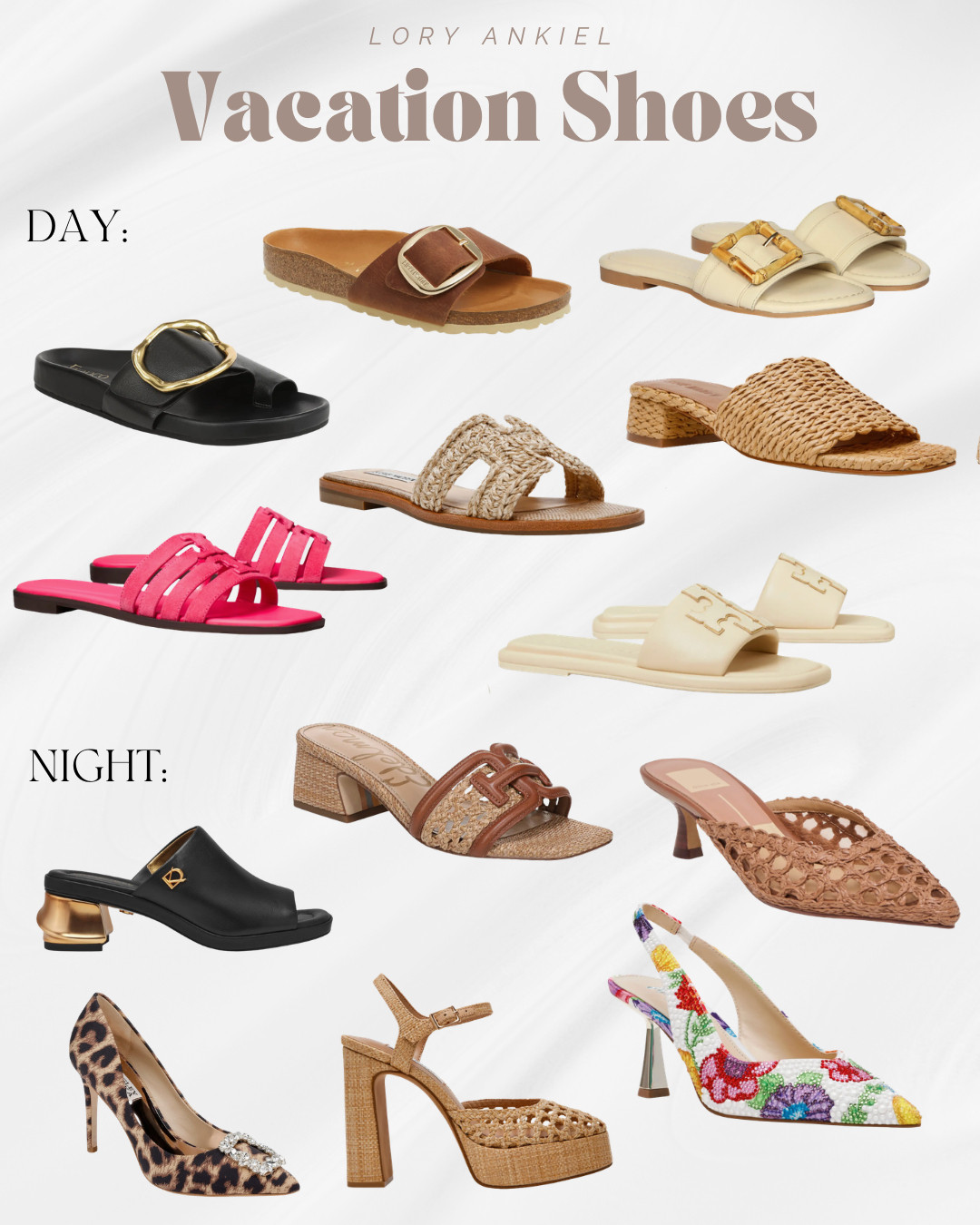 Vacation Shoes! - From day to night, I've got you covered! 

#springbreak #vacationshoes #springoutfit 

 #LTKootd #LTKSeasonal #LTKTravel