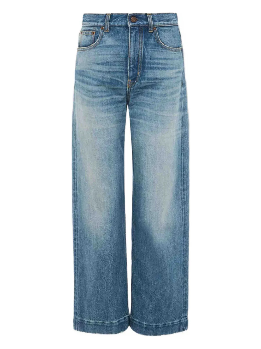 Chloé Cropped Jeans | Blue | FARFETCH FR | Farfetch Global