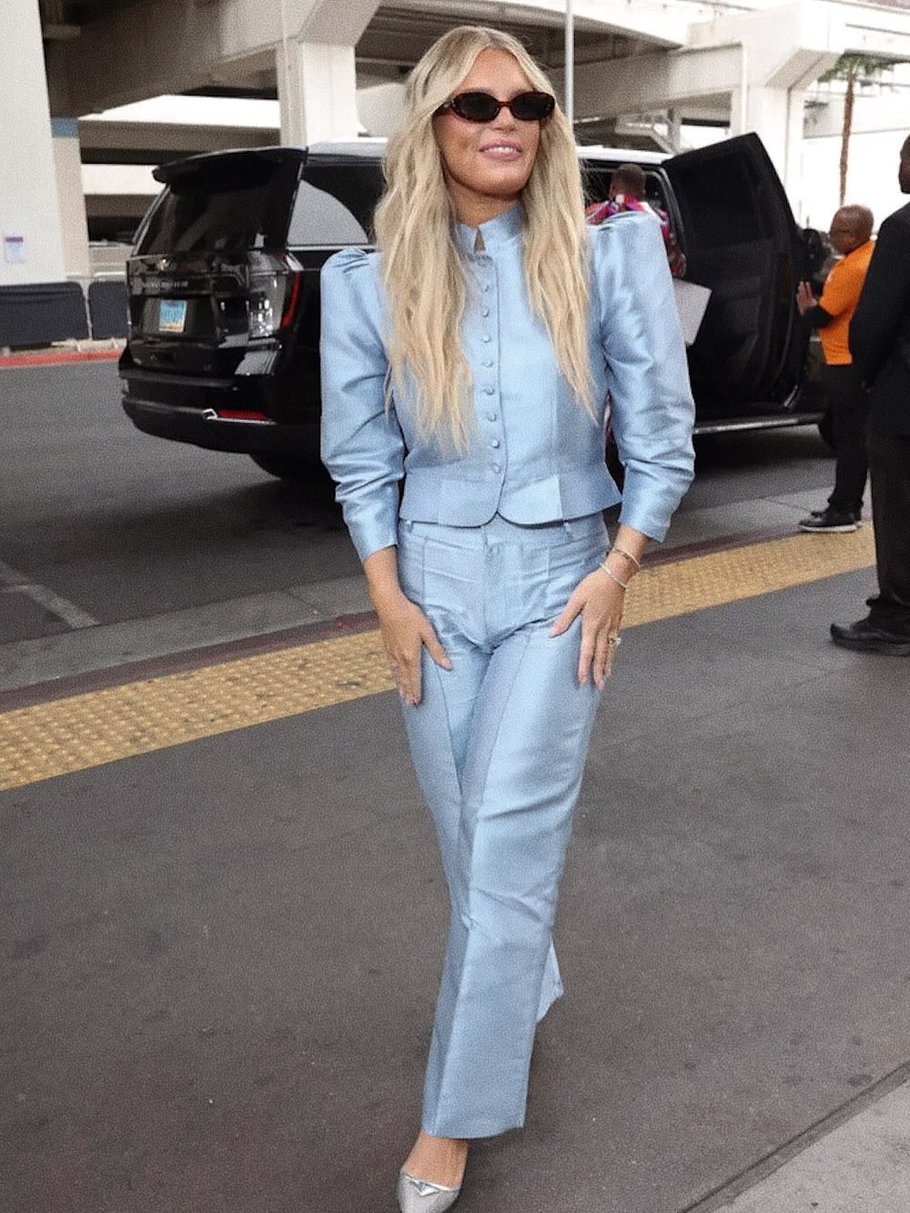 A powder blue moment 🩵 

 #LTKgrwm #LTKootd