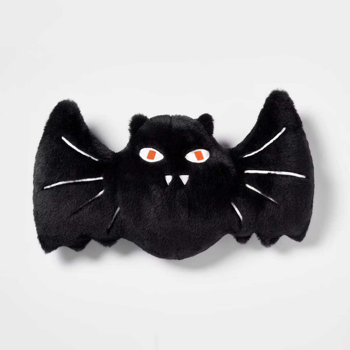 Faux Fur Bat Novelty Halloween Throw Pillow Black - Hyde & EEK! Boutique™ | Target