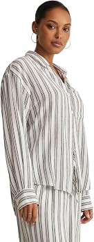 Z SUPPLY Women's The Perfect Striped Button Up | Amazon (US)