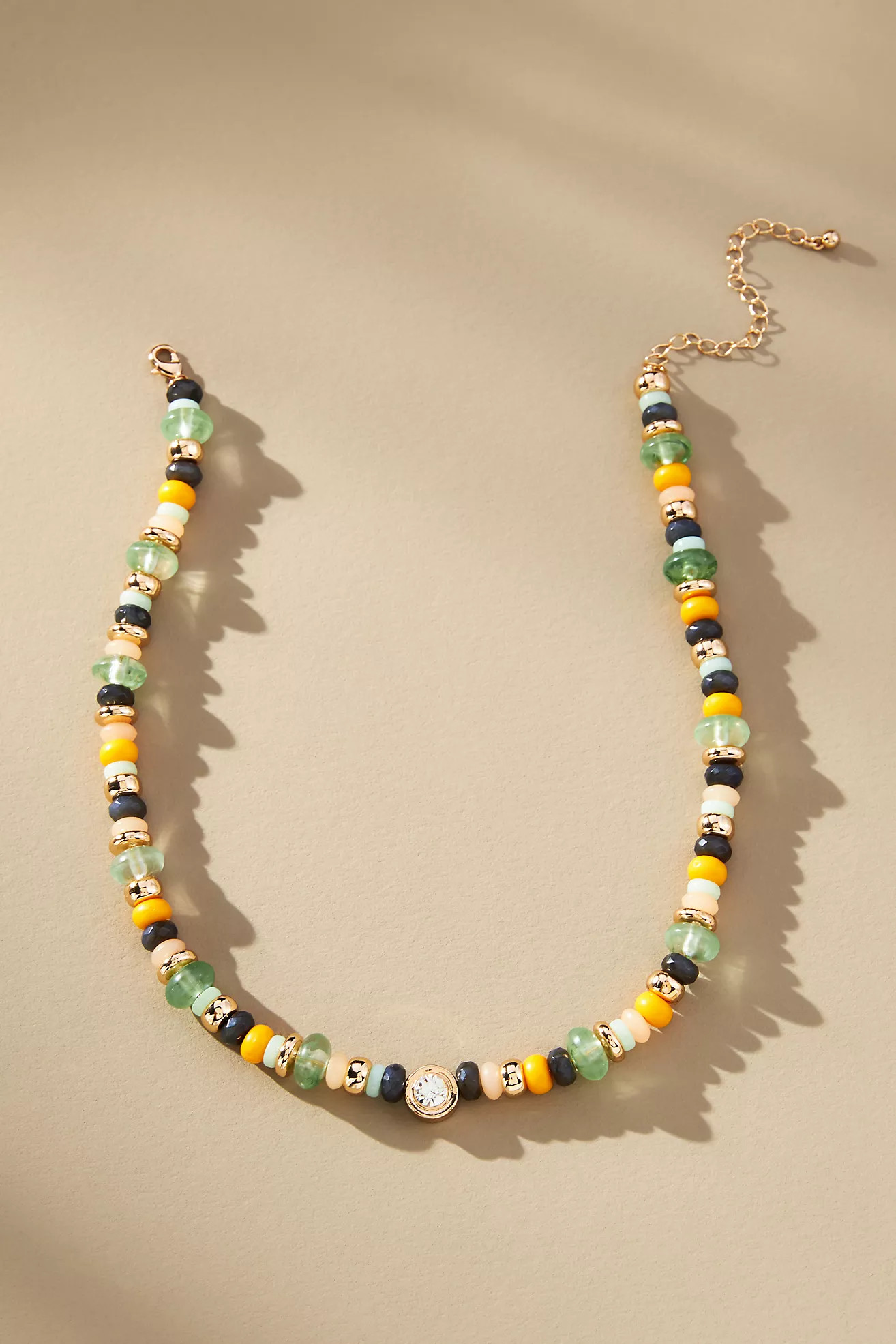 Mixed Beaded Necklace | Anthropologie (US)