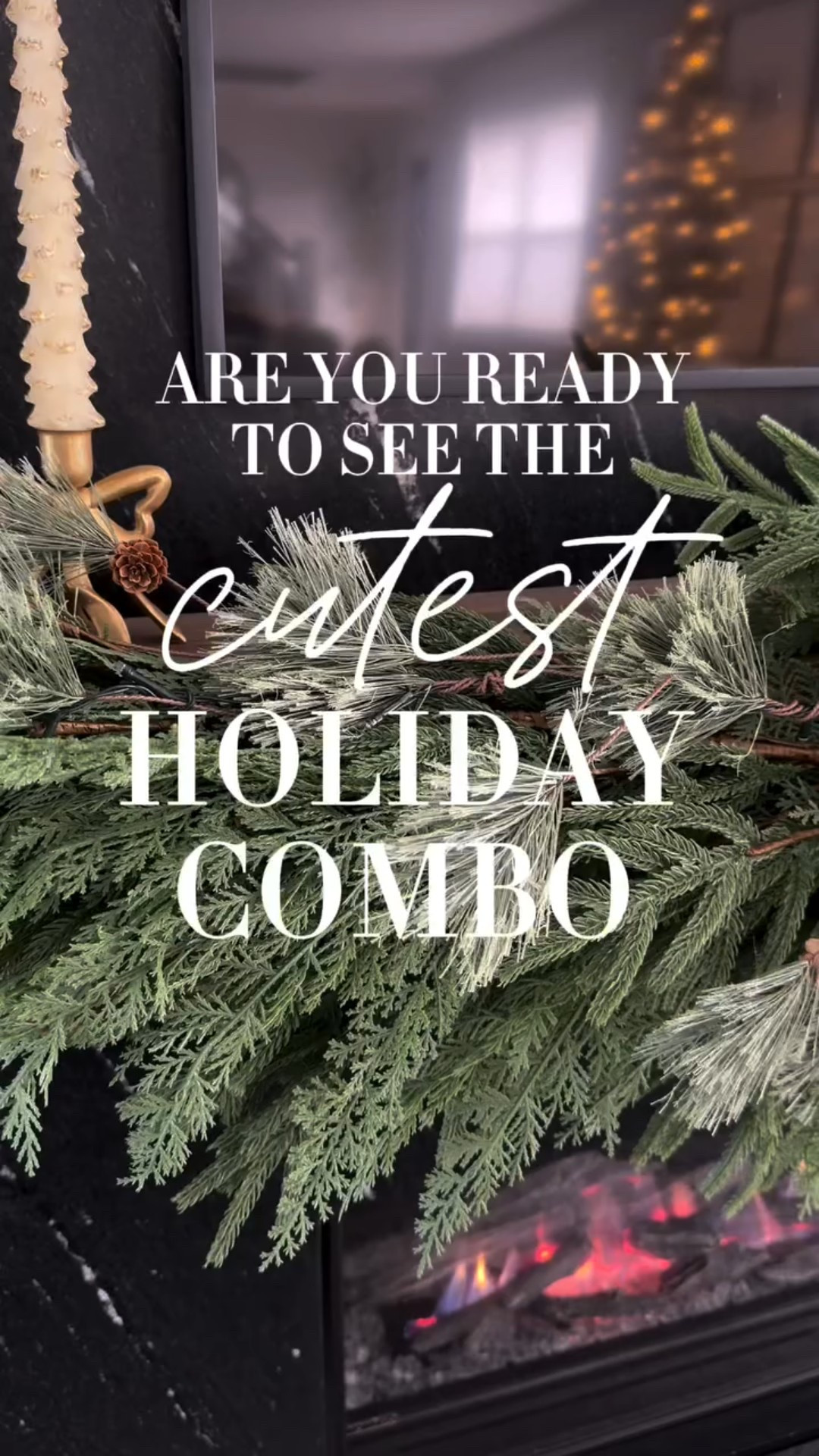 The prettiest little holiday duo! These viral tree candles paired with the gold bow holder are giving total elevated festive vibes — chic, cozy, and perfect for your mantel or console table.🎄🎀

#LTKHoliday #LTKHome