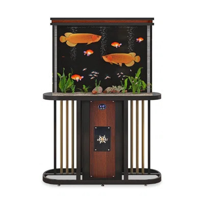 35-42 Gallon Metal + Acrylic Modern Eco Aquarium Tank | Wayfair North America