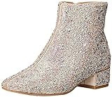 Betsey Johnson Kids Unisex-Child Cady Ankle Boot, Silver, 4 | Amazon (US)