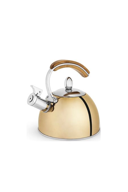 Gold tea kettle 

#LTKstyletip #LTKhome #LTKsalealert