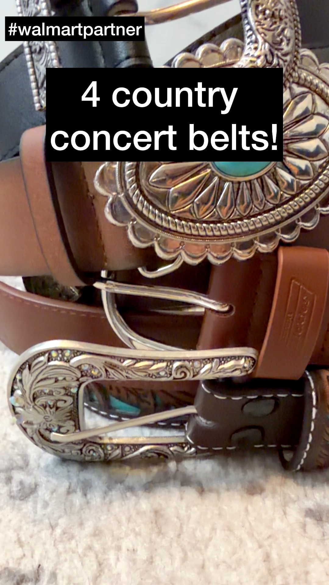 #walmartpartner 4 Belts you can use to get the western – cowgirl – rodeo aesthetic that’s trending using pieces you already have in your closet! Perfect for country concert outfits. @walmart



#LTKFindsUnder50 #LTKOver40 #LTKFindsUnder100