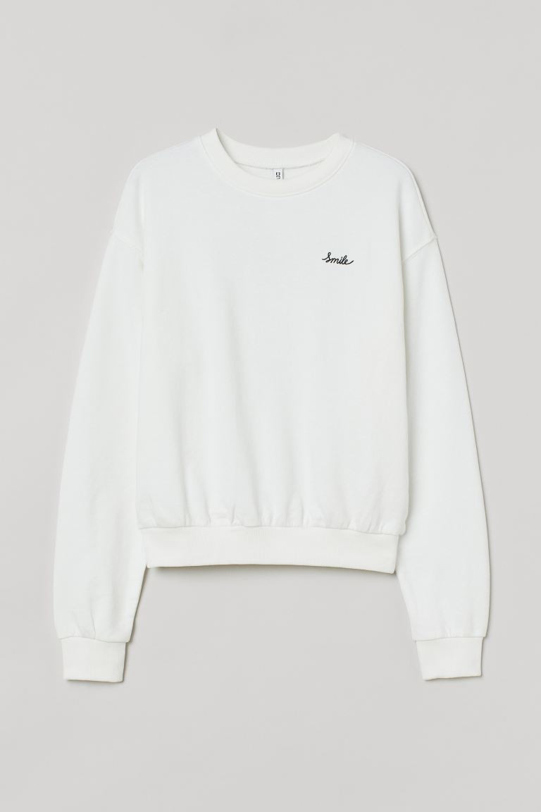 Sweatshirt | H&M (UK, MY, IN, SG, PH, TW, HK)