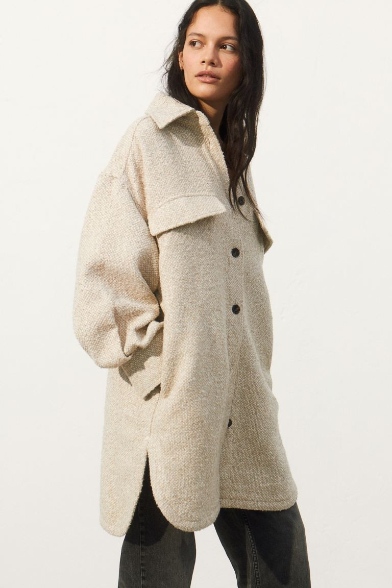 Long Shirt Jacket | H&M (US + CA)