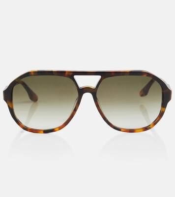 Flat-brow tortoiseshell sunglasses | Mytheresa (US/CA)