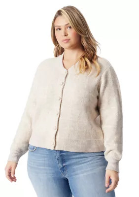 Plus Size Sylviana Jacket Sweater | Belk