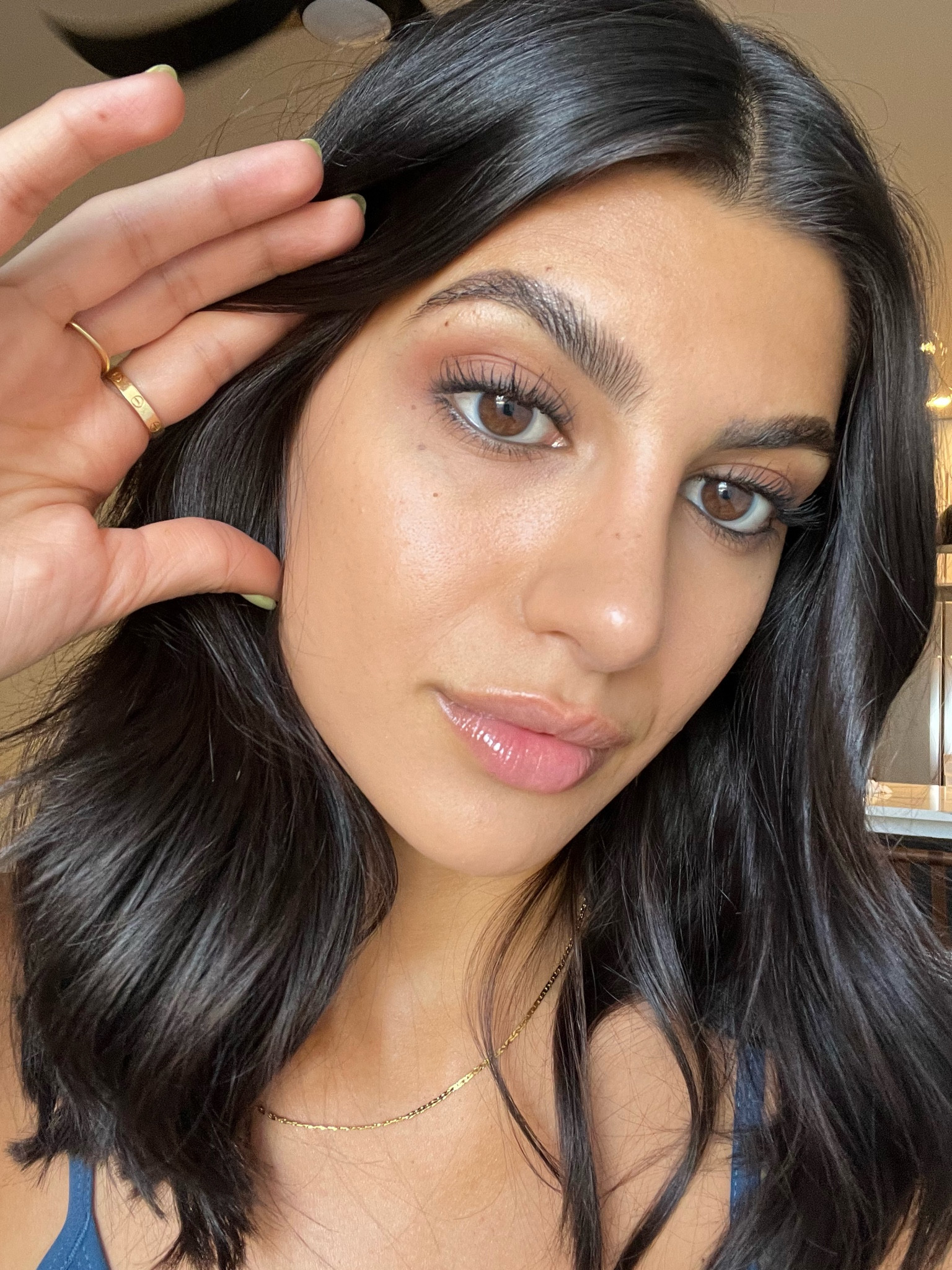 #ad Shade: Hint of Almond Clean, vegan, cruelty free and easy to use products that act as a duo in formula for both makeup and skincare. #Target #TargetPartner #AD #Morphe2 #HintTintGlow @Target @Morphe2