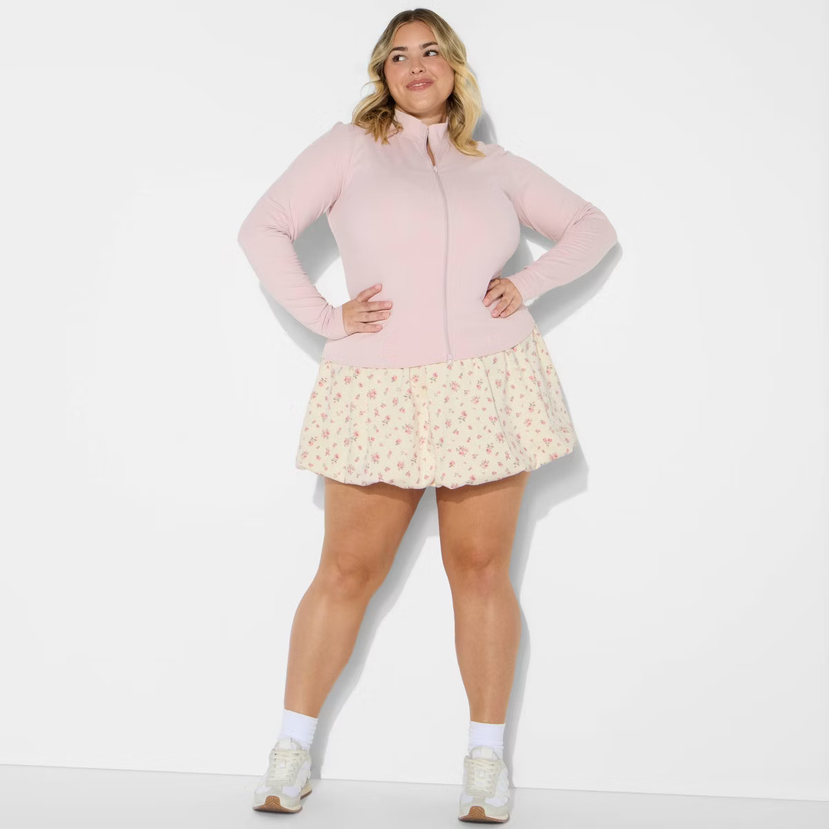 Women's Fleece Bubble Mini A-Line Skort - Wild Fable™ | Target