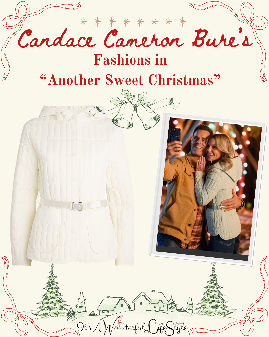 Get Candace Cameron Bure’s festive fashions from “Another Sweet Christmas” and bring a little movie-magic charm into your holiday wardrobe! 

 #LTKGiftGuide #LTKHoliday #LTKSeasonal