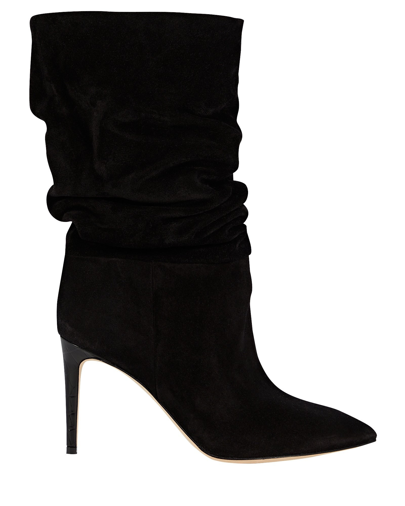 Slouch 85 Suede Ankle Boots | INTERMIX