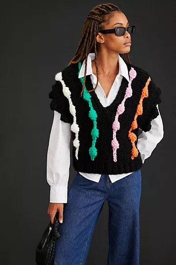 By Anthropologie Bauble Sweater Vest | Anthropologie (US)