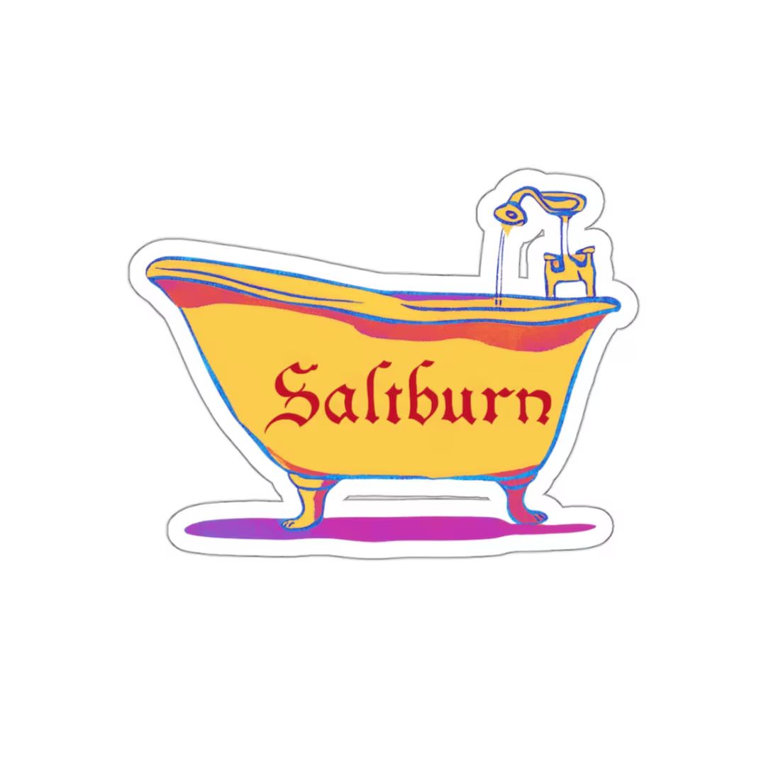 Saltburn Movie Sticker, Bathtub Scene Sticker, Jacob Elordi Fans, Iconic Movie Moment Sticker, Ba... | Etsy (US)