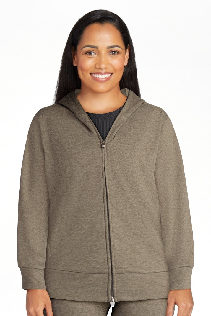 Athletic Works Women's and Women's Plus ButterCore Zip Up Hoodie, Sizes XS-4X | Walmart (US)