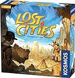 Lost Cities Card Game - with 6th Expedition | Two-Sided Board for Classic or New Edition | by Rei... | Amazon (US)