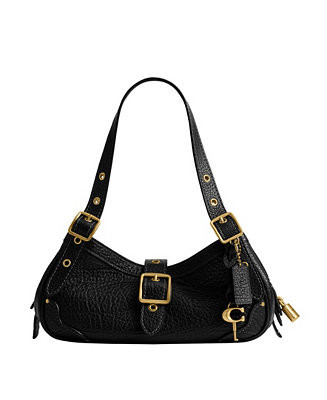 COACHDrifter Medium Pebble Leather Shoulder Handbag 31 | Macy's