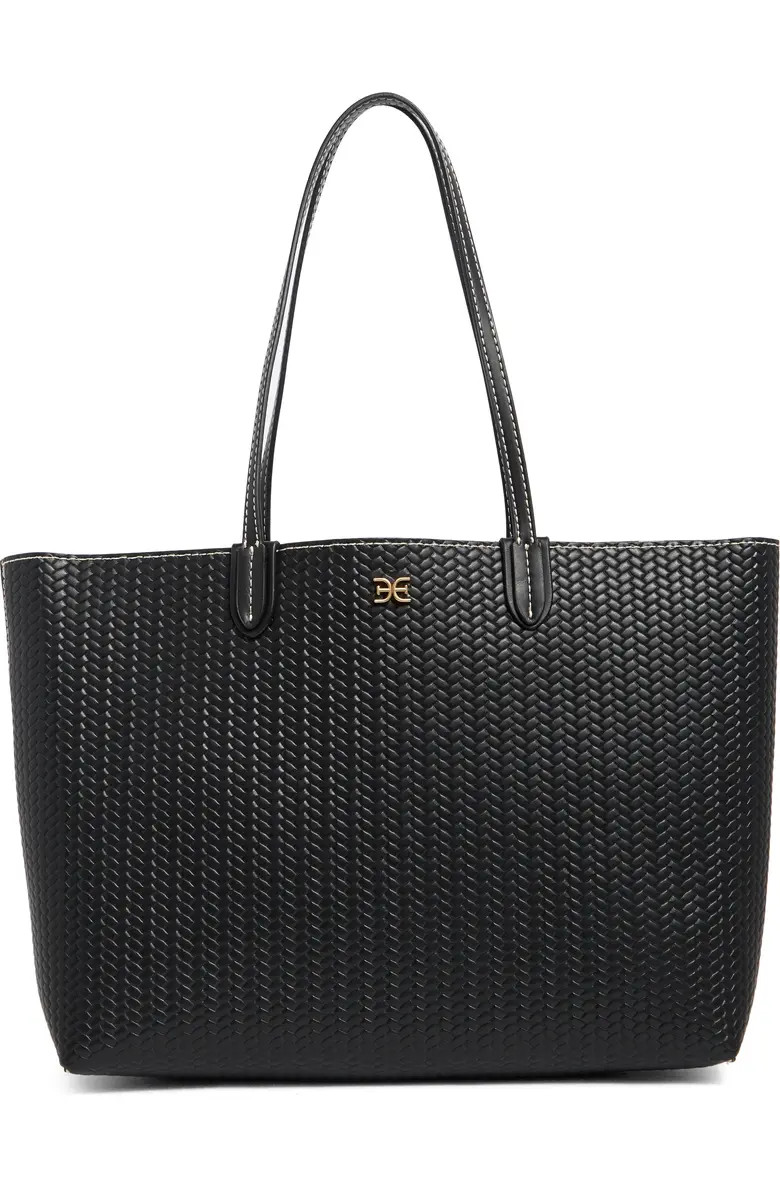 Eva Large Woven Tote Bag & Pouch | Nordstrom Rack