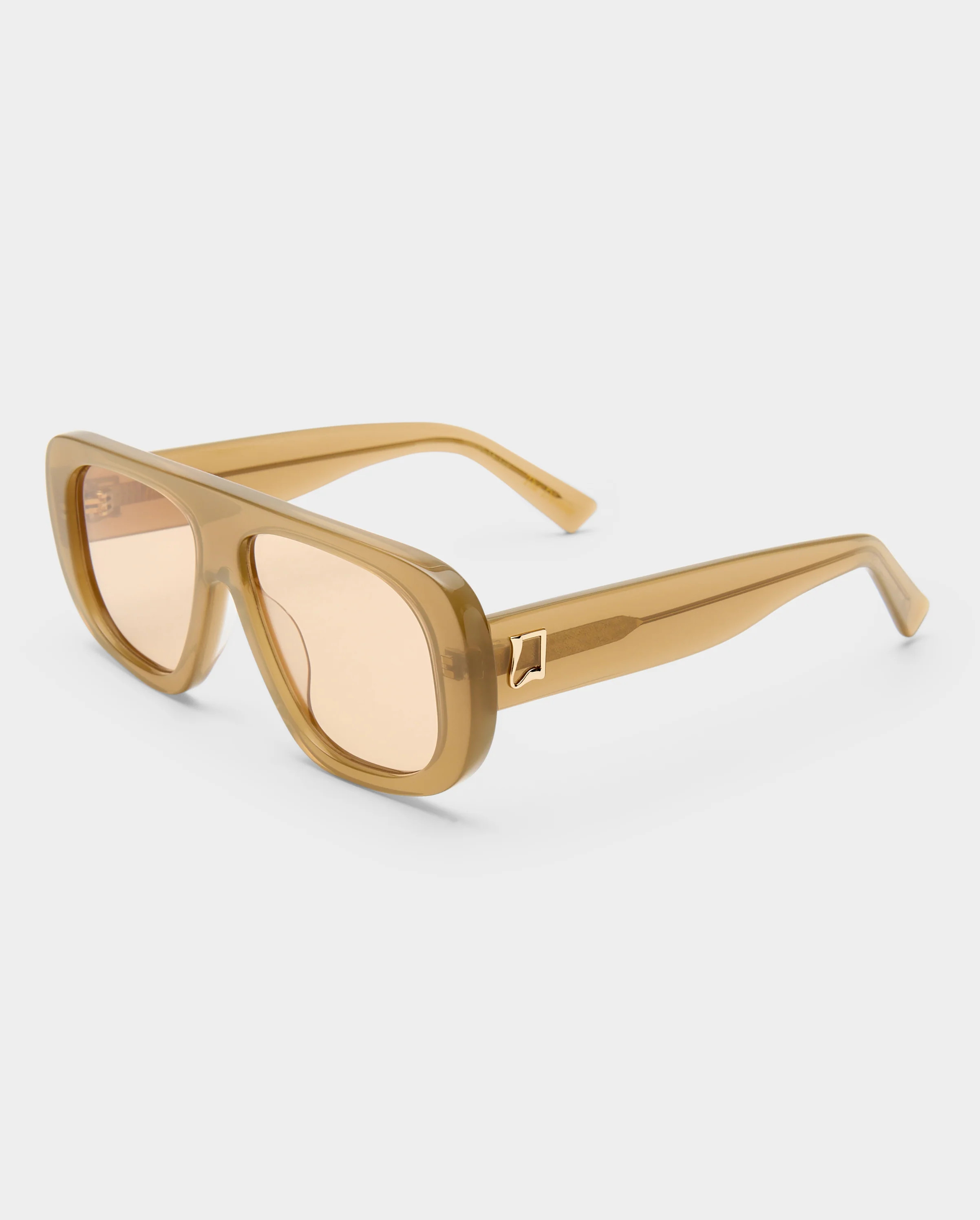 The Dionne Clay Female Aviator Sunglasses | Luv Lou | Luv Lou