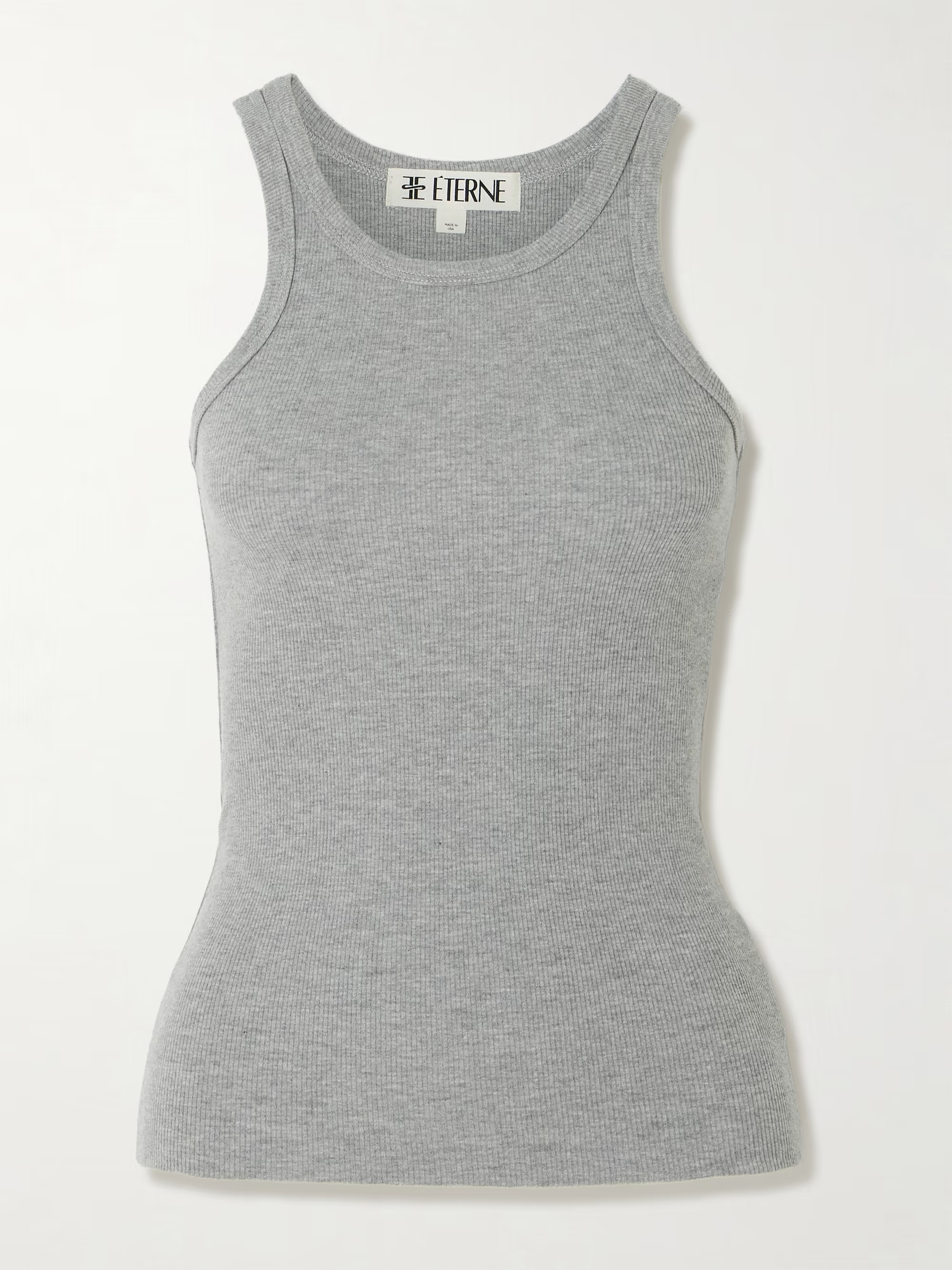 Ribbed stretch-jersey tank | NET-A-PORTER (UK & EU)