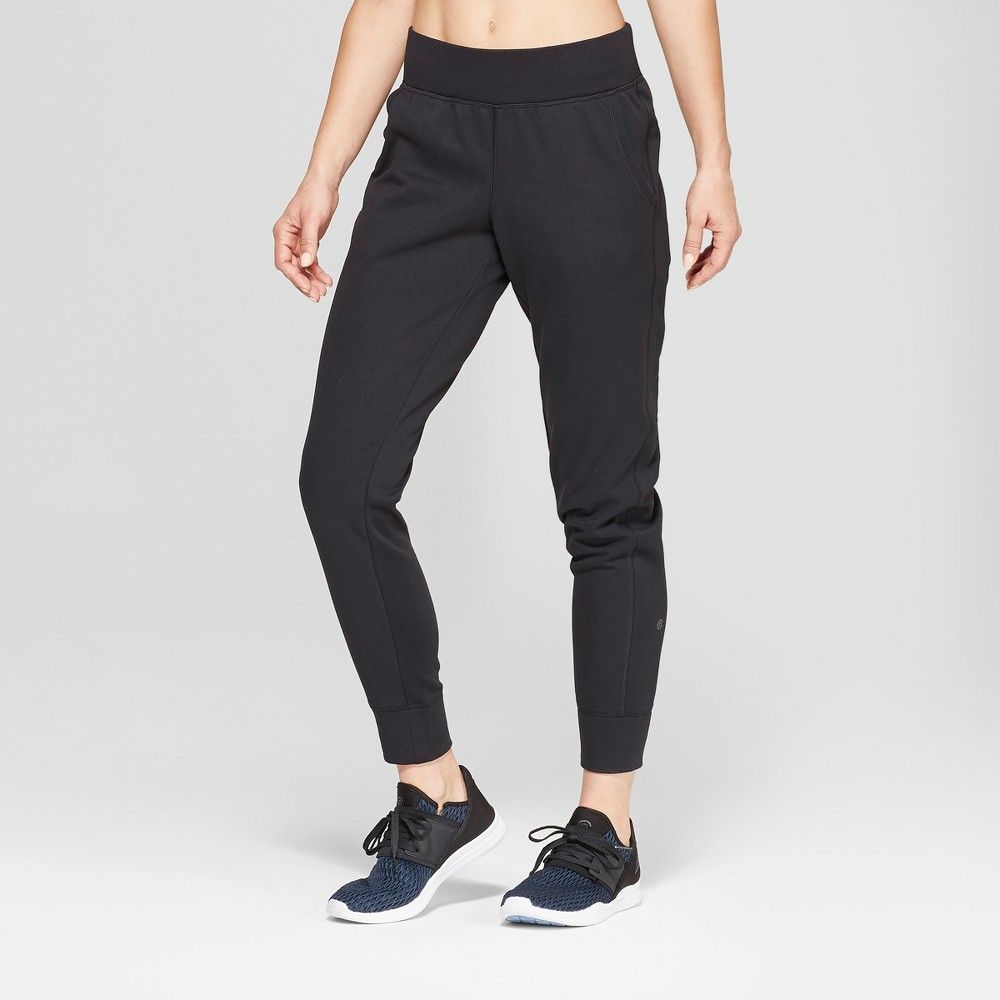 Women's Tech Fleece Mid-Rise Pants 29 - C9 Champion Black XS | Target