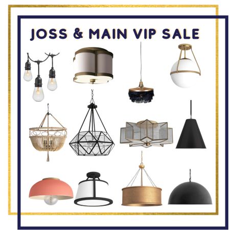 Joss & Main VIP sale. Home decor, lighting, modern lights 

#LTKsalealert #LTKhome