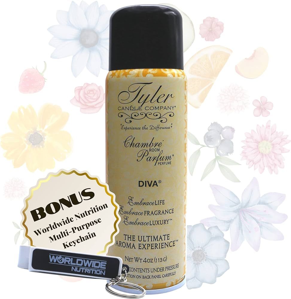 Tyler Candle Company Diva Signature Fragrance Chambre Parfum - Luxury Diva Scent Air Freshener Sp... | Amazon (US)