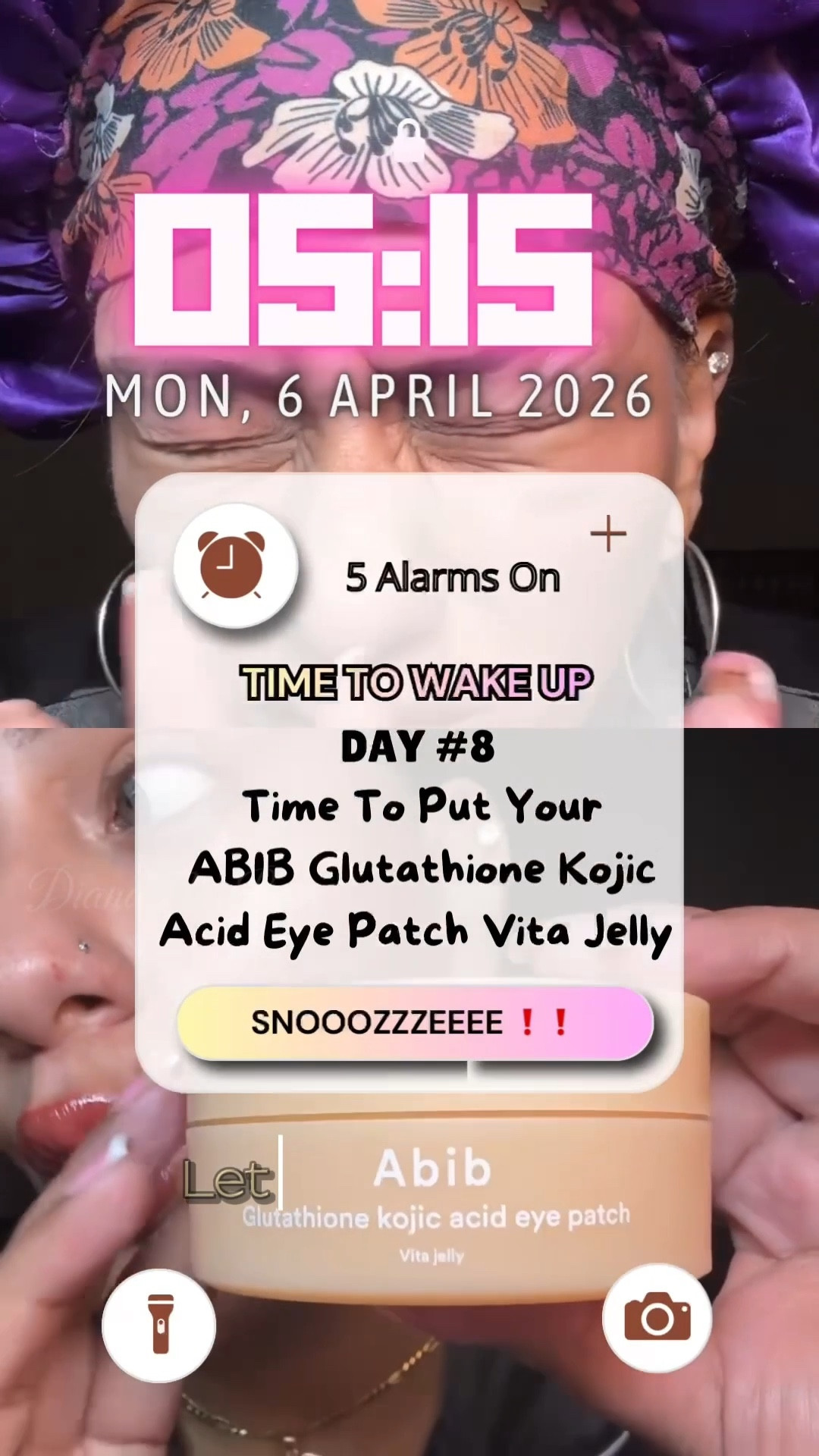 ✨ Erasing My Dark Circles 🫩& Under Eye Bags In 20 Minutes With @Abib Cosmetics ! ✨ These Glutathione Kojic Acid Eye Patches (30 Pairs) 

🛍️ BUY IT HERE @amazon
https://amzn.to/4dI4R5B

Or @yesstyle
https://ystyle.co/hcJvt

Use Code THEEBOSS69 to Save at Checkout ❣️

Are A Total Game Changer! 💯 
Firming, Brightening, & 
Super Adhesive that’s The Vita Jelly 
is Like A Sticker❗️
Get Yours Now & Wake ☀️ Up 
Your Under-Eyes With This Must Patches 💕
@abib.global 
Follow Me For More ❣️

#glutathione #Niacinamide #darkcircles #vitaminskincare dianatheeboss 

#LTKSaleAlert #LTKFestival #LTKBeauty