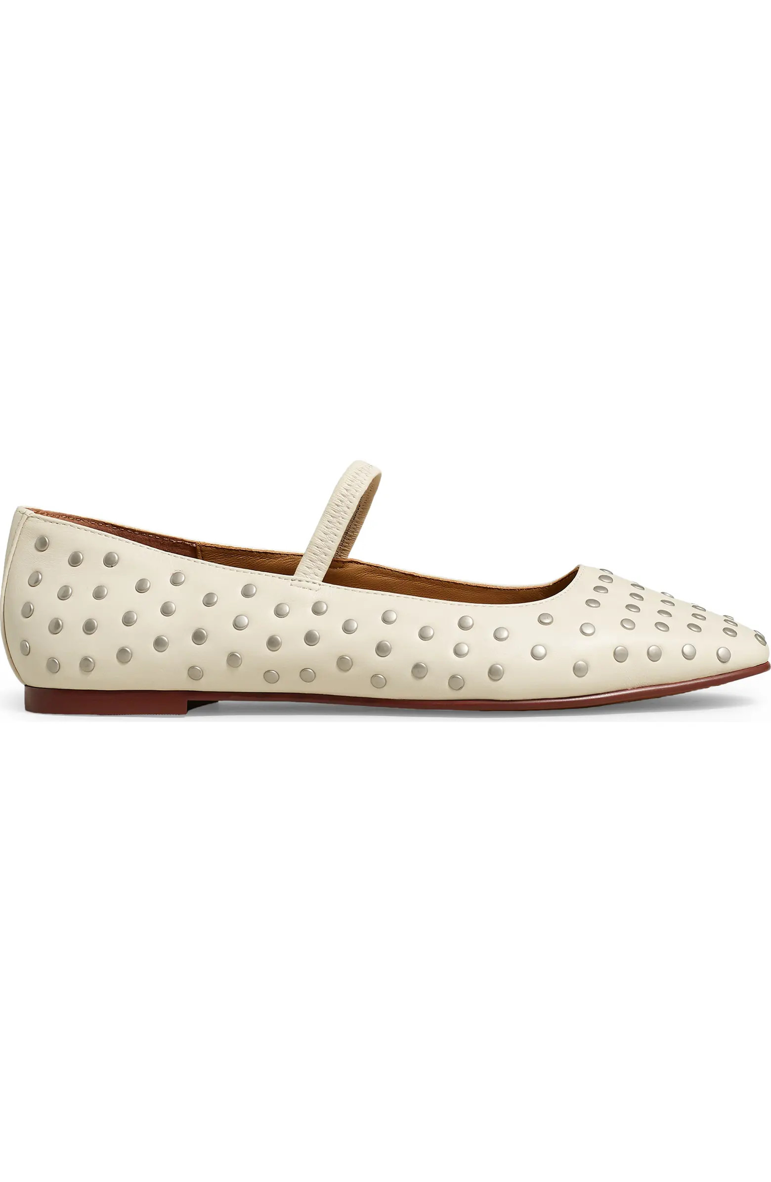 Martina Stud Flat (Women) | Nordstrom