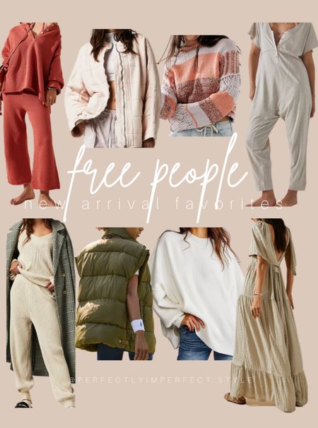 New arrival favorites from free people! & the easy street tunic restocked in white, one of my most worn sweaters I wear an xs in that, the Hailee set & puffer vest

#LTKSeasonal #LTKFind