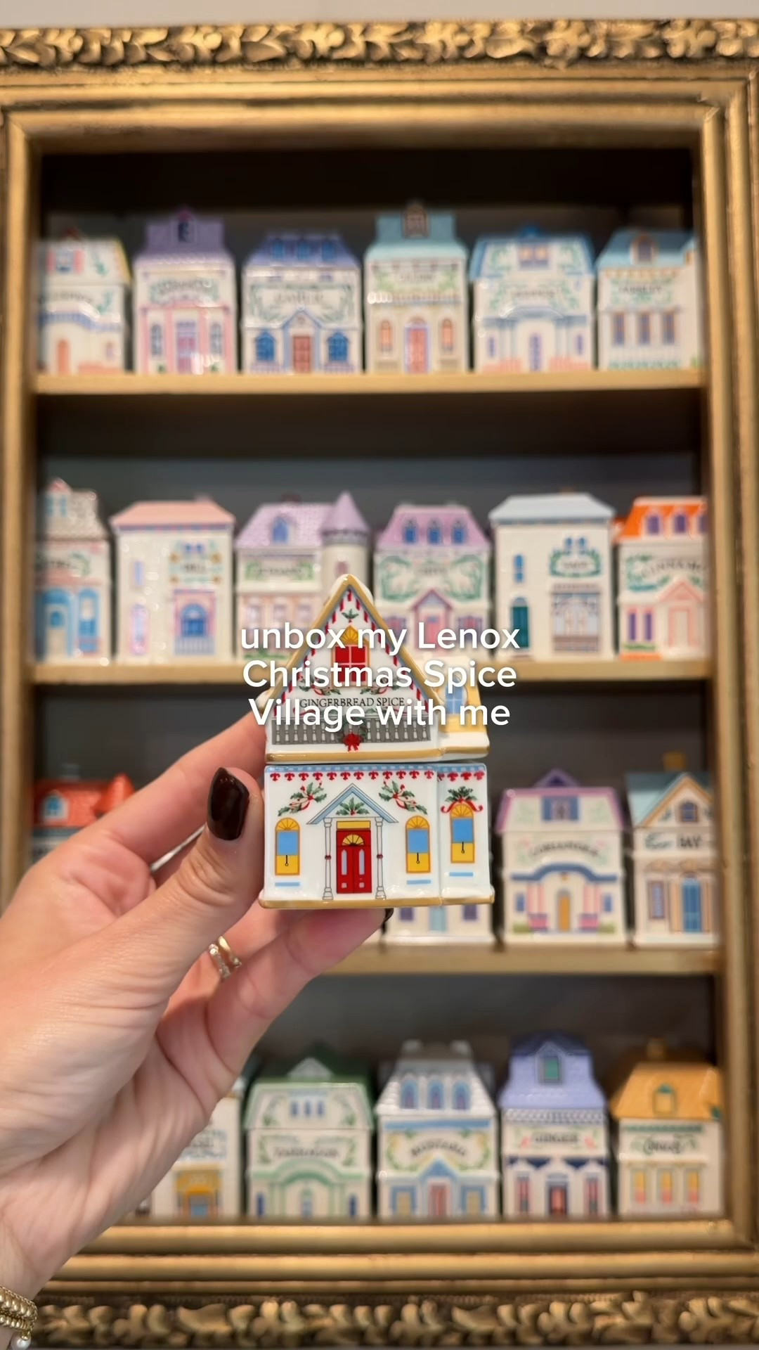 Lenox spice village but CHRISTMAS edition!!! 

#LTKHome #LTKSeasonal #LTKHoliday